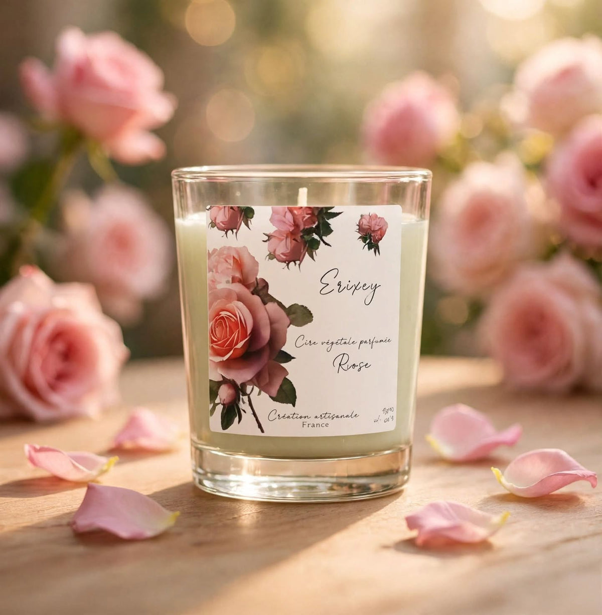80g Rose scented candle