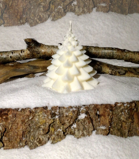 Bougie décorative  Sapin de Noel