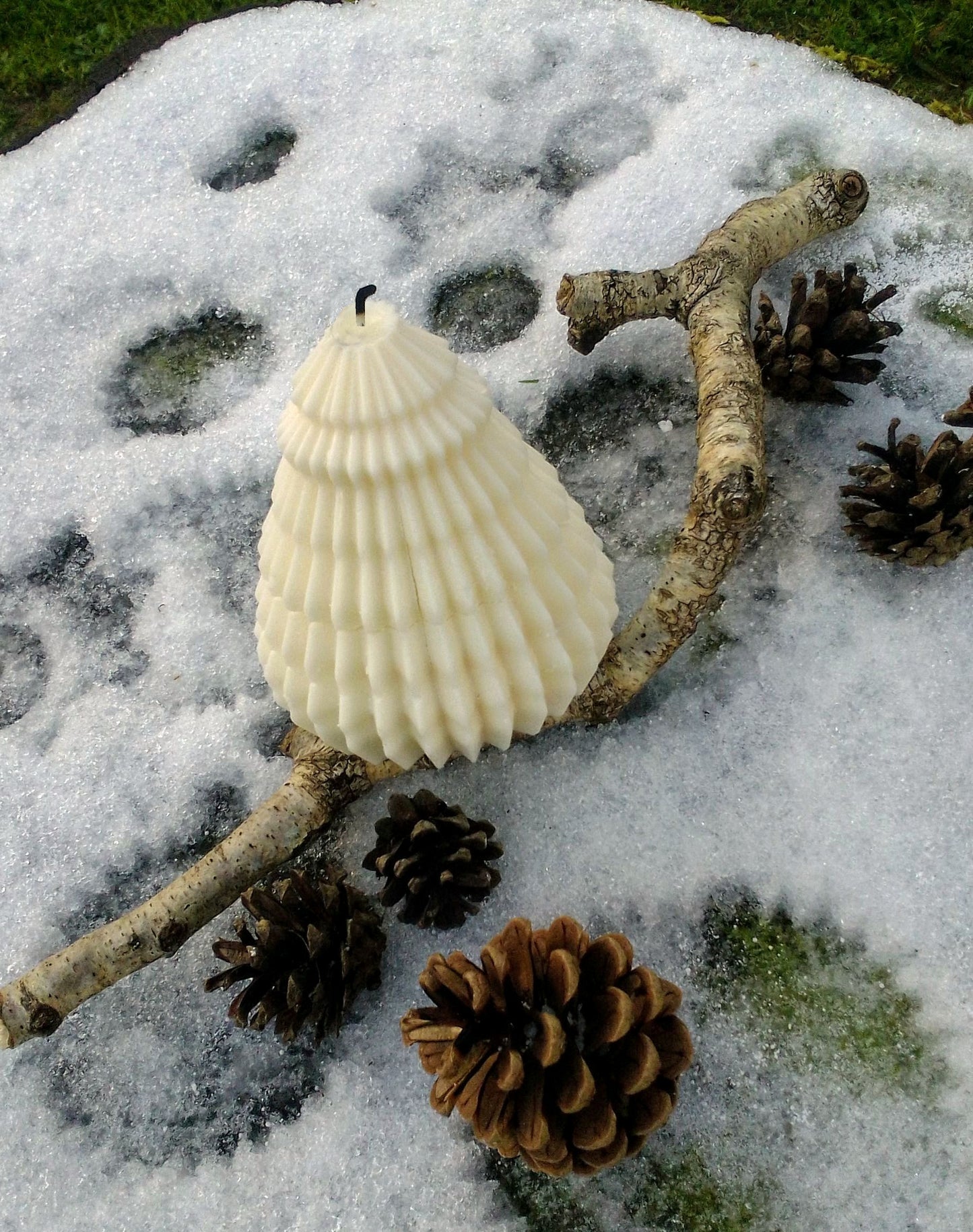 Bougie décorative  de Noël " Grand sapin "