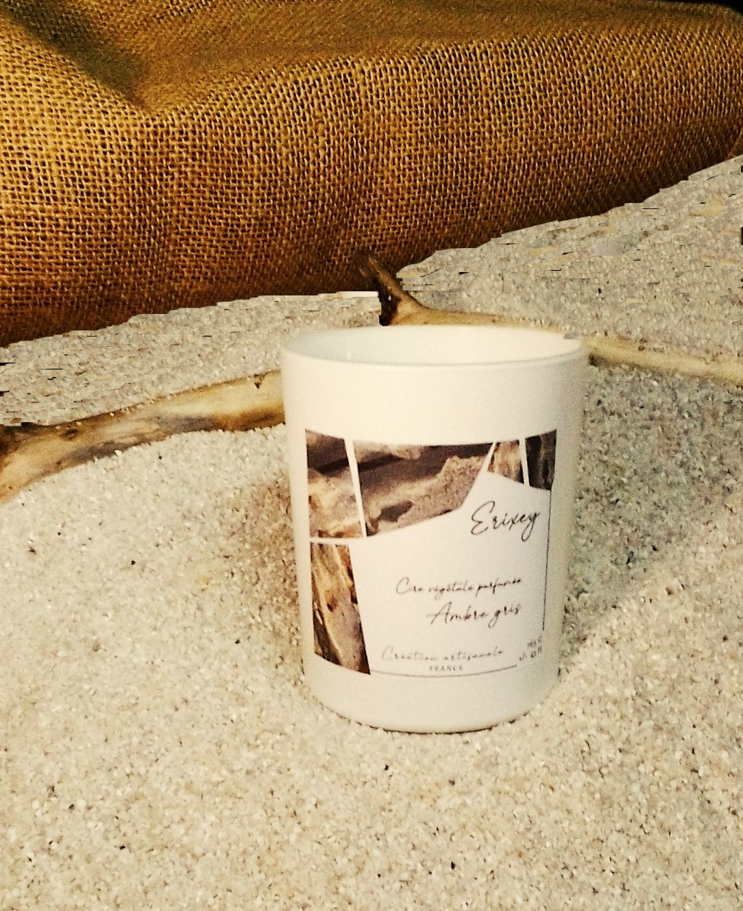 Bougie  190g   "Ambre gris "