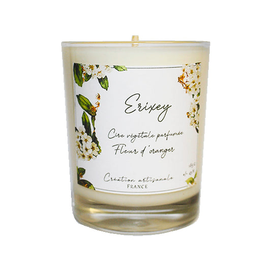 Bougie parfumée 165 grs " Fleur d'oranger "