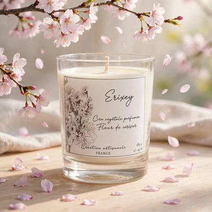 Scented candle 80 grs "Cherry blossom"