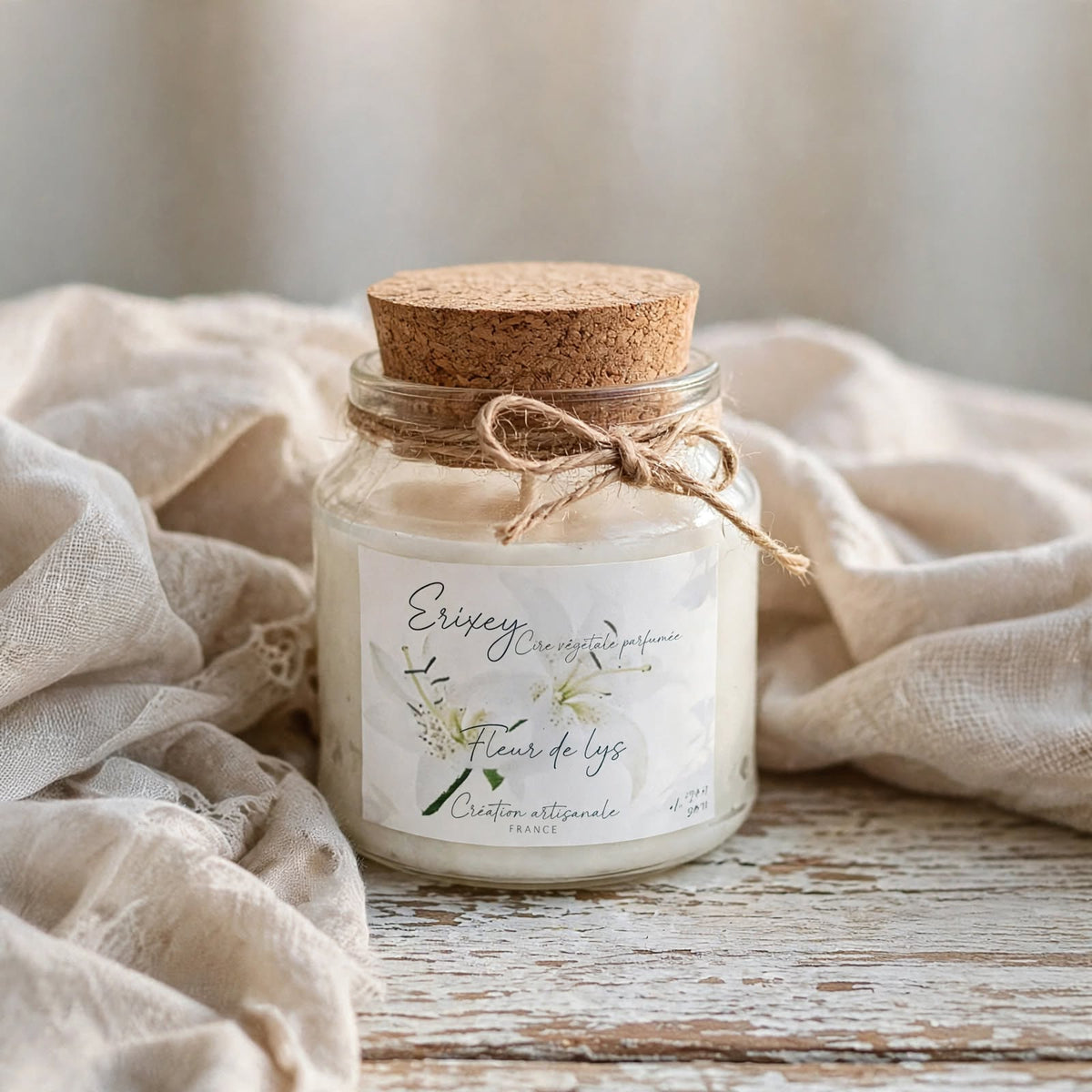 Pot de cire parfumée 130 grs