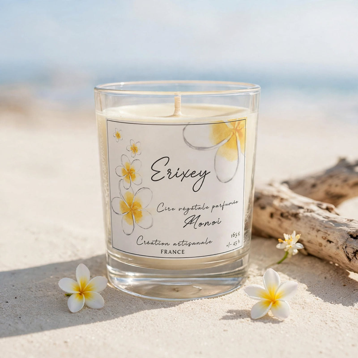 Scented candle 80Grs "Monoi"
