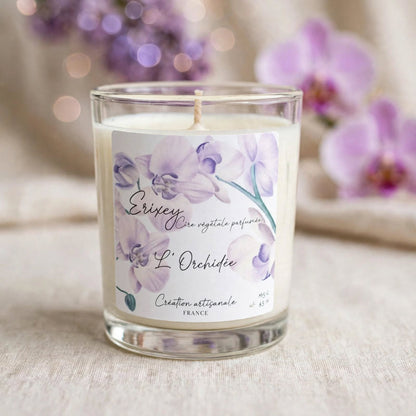 Bougie parfumée  165 grs " L'Orchidée "