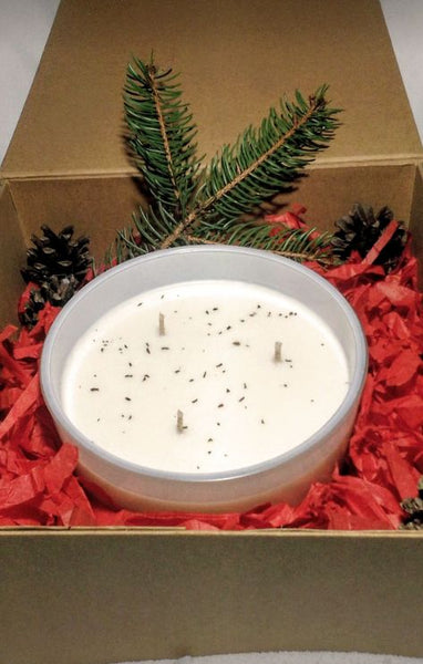 3-wick candle box