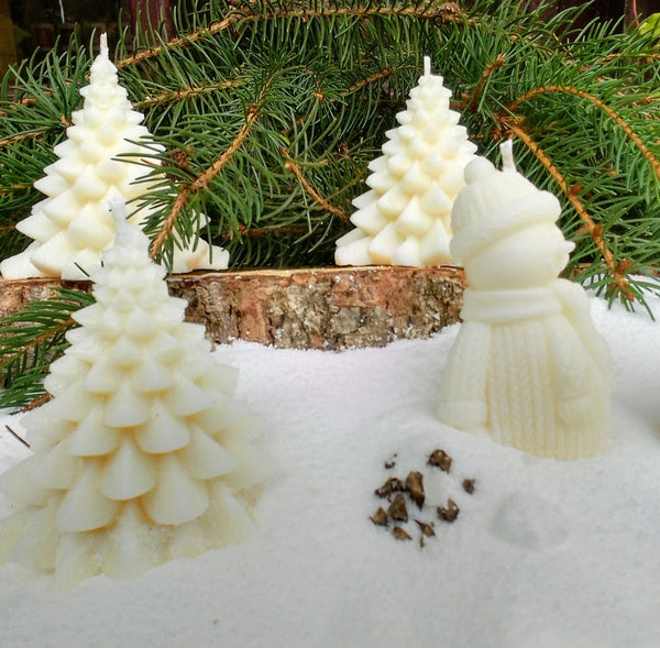 Decorative Christmas Tree Candle