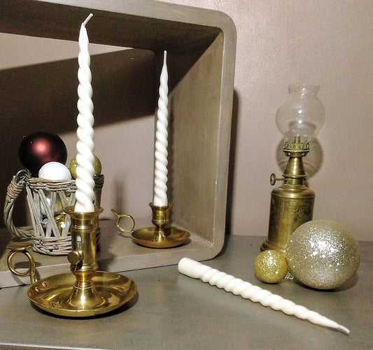 Twisted candle