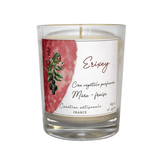 Scented candle 165 grs "Blackberry - strawberry"