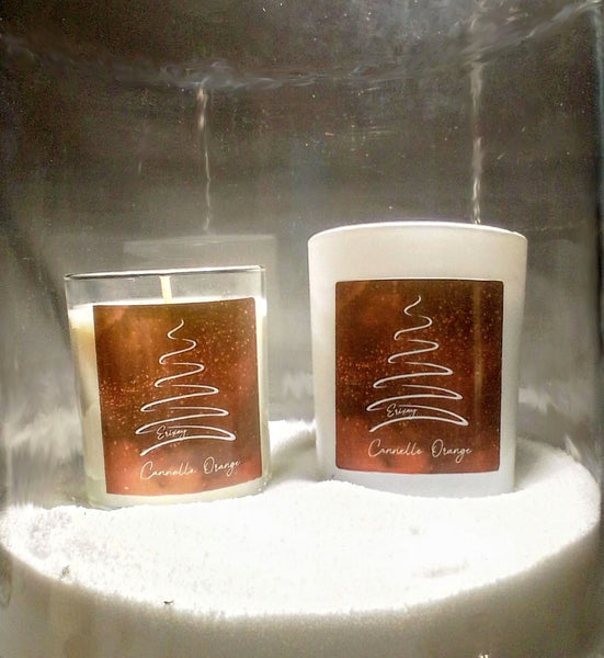 Christmas candle 190 grs "Orange cinnamon"