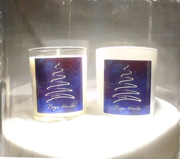 Christmas candle 190 grs "Eternal snows"