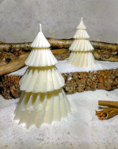 Decorative Christmas tree candle height 11.5 cm