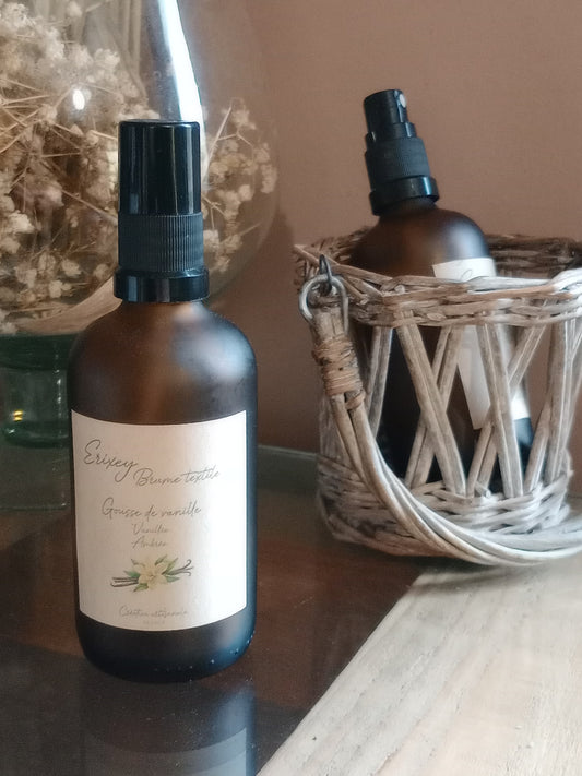 Brume textile parfumée Gousse de vanille