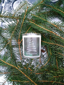 Scented candle 165 grs "Fir of the great north"